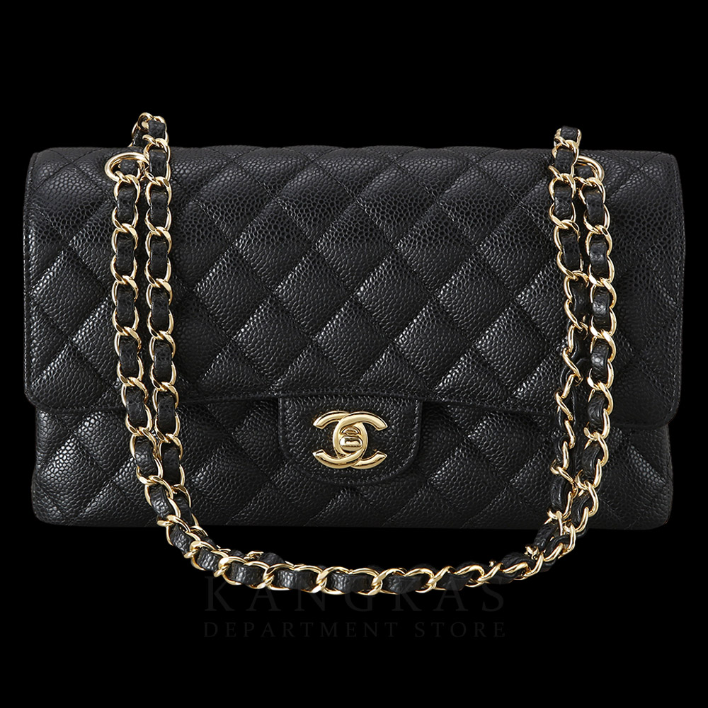 CHANEL(USED)샤넬 캐비어 클래식 미듐 플랩백