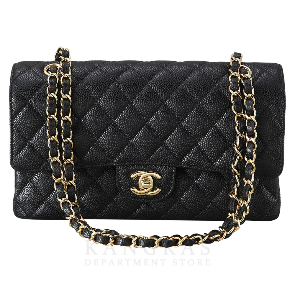 CHANEL(USED)샤넬 캐비어 클래식 미듐 플랩백