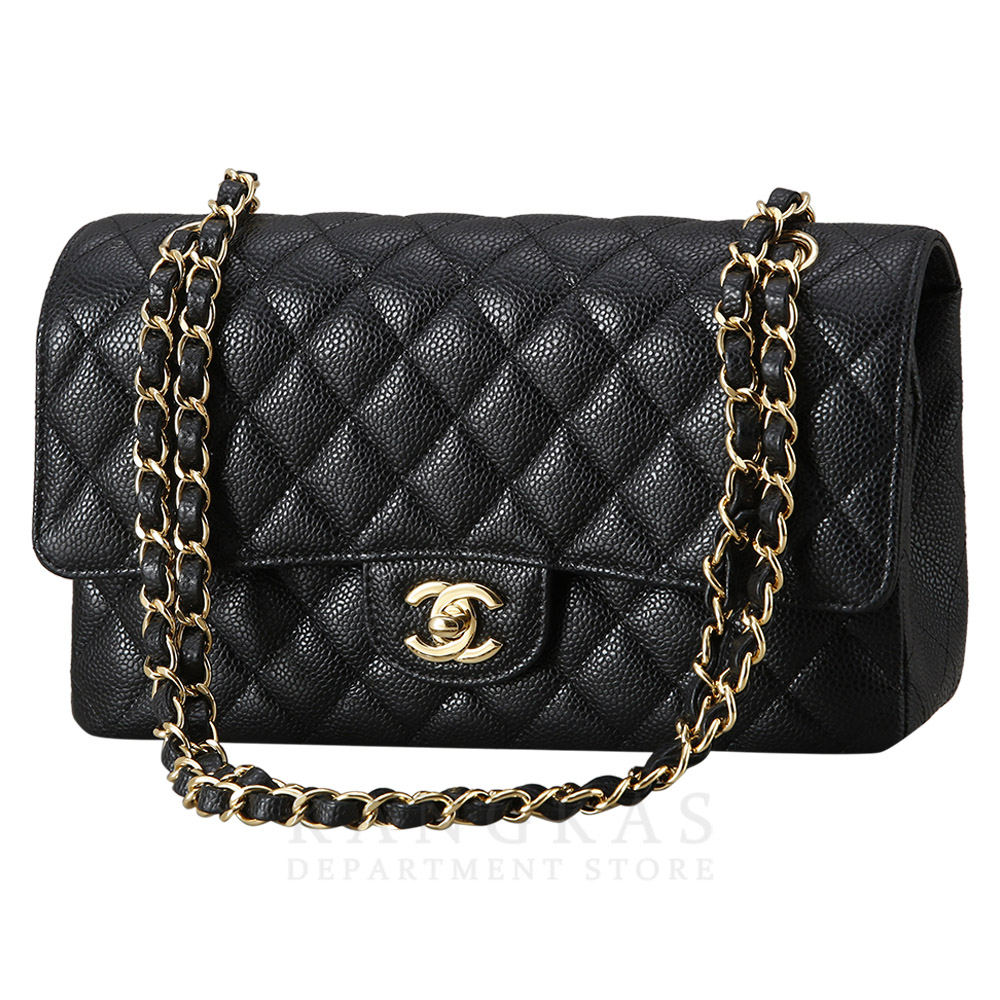 CHANEL(USED)샤넬 캐비어 클래식 미듐 플랩백