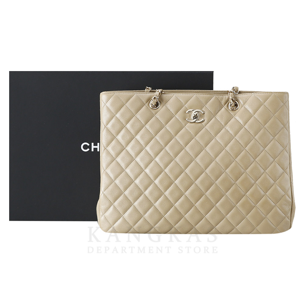 CHANEL(USED)샤넬 A91046 캐비어 타임리스 쇼퍼백