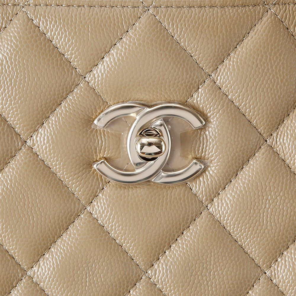 CHANEL(USED)샤넬 A91046 캐비어 타임리스 쇼퍼백