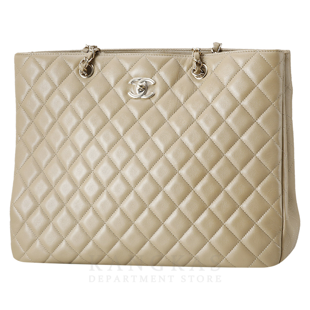 CHANEL(USED)샤넬 A91046 캐비어 타임리스 쇼퍼백