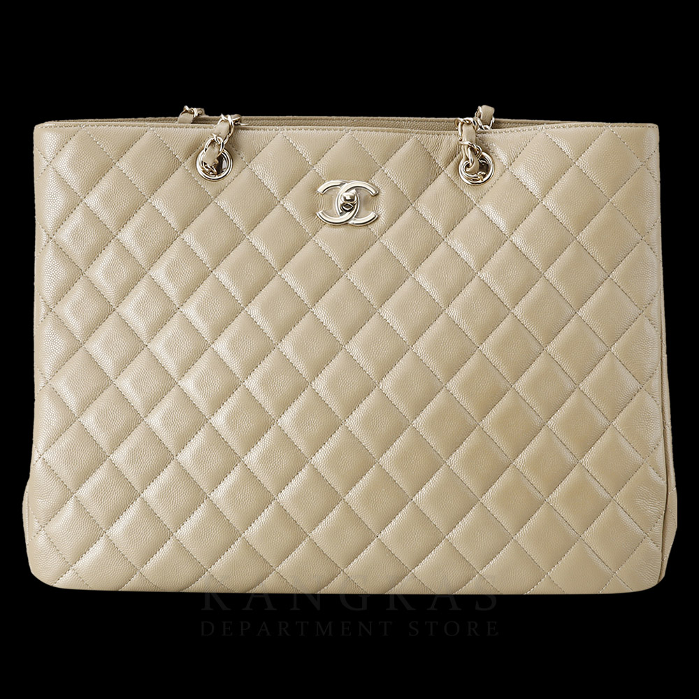 CHANEL(USED)샤넬 A91046 캐비어 타임리스 쇼퍼백