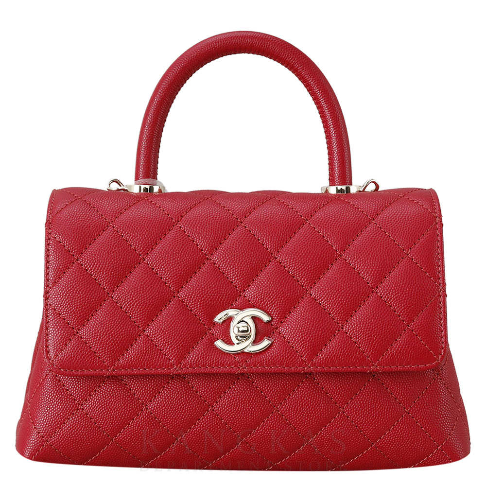 CHANEL(USED)샤넬 A92990 캐비어 코코핸들