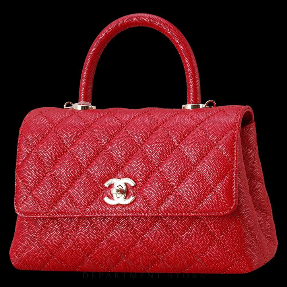 CHANEL(USED)샤넬 A92990 캐비어 코코핸들