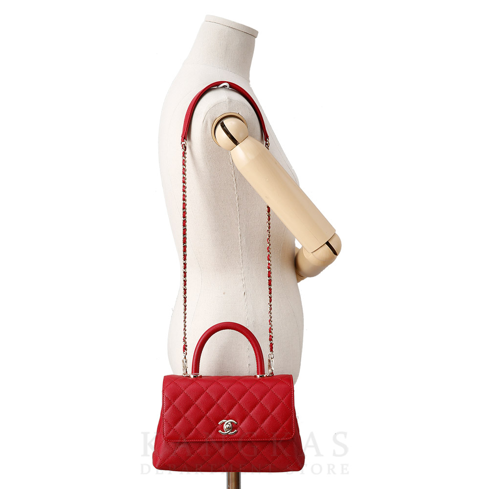 CHANEL(USED)샤넬 A92990 캐비어 코코핸들