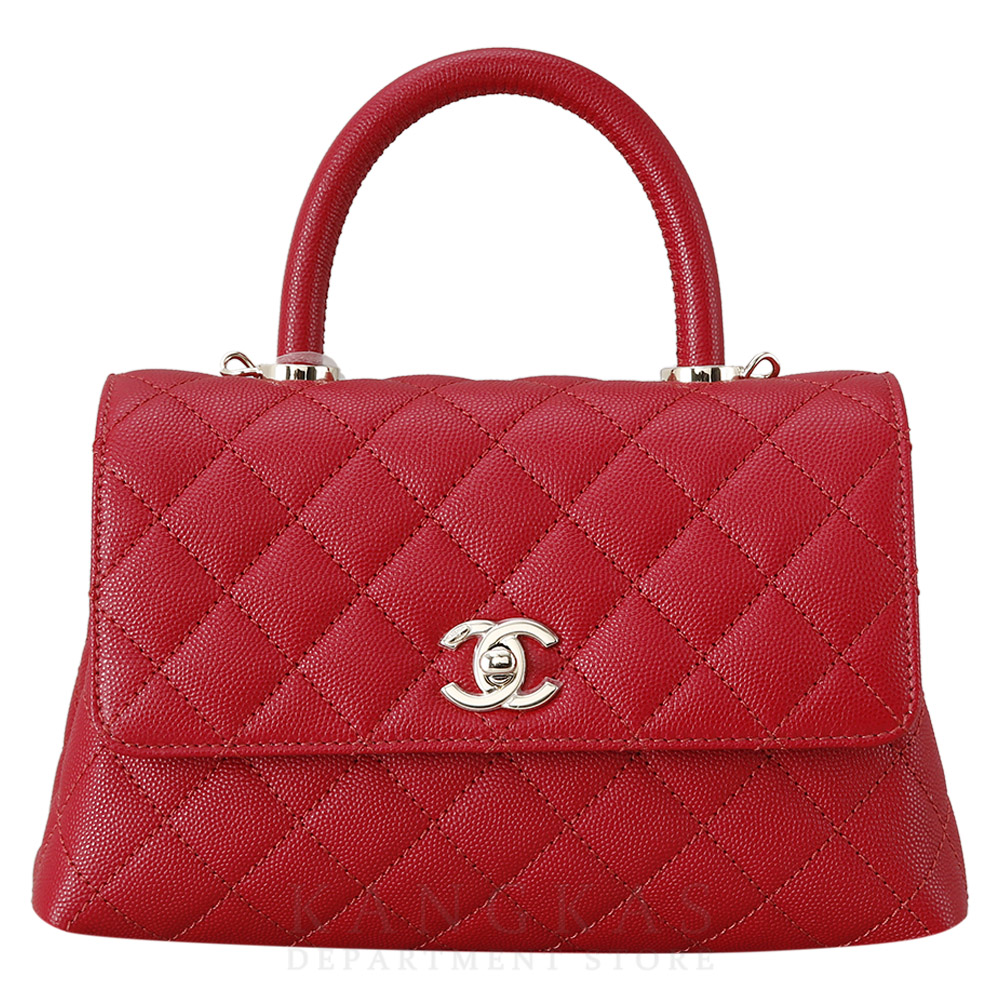 CHANEL(USED)샤넬 A92990 캐비어 코코핸들