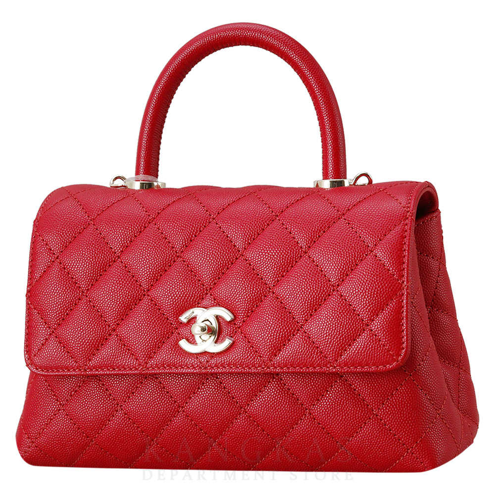 CHANEL(USED)샤넬 A92990 캐비어 코코핸들