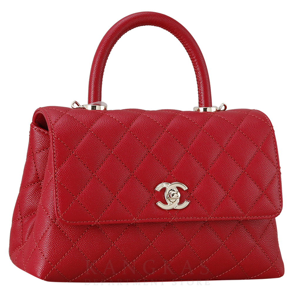 CHANEL(USED)샤넬 A92990 캐비어 코코핸들