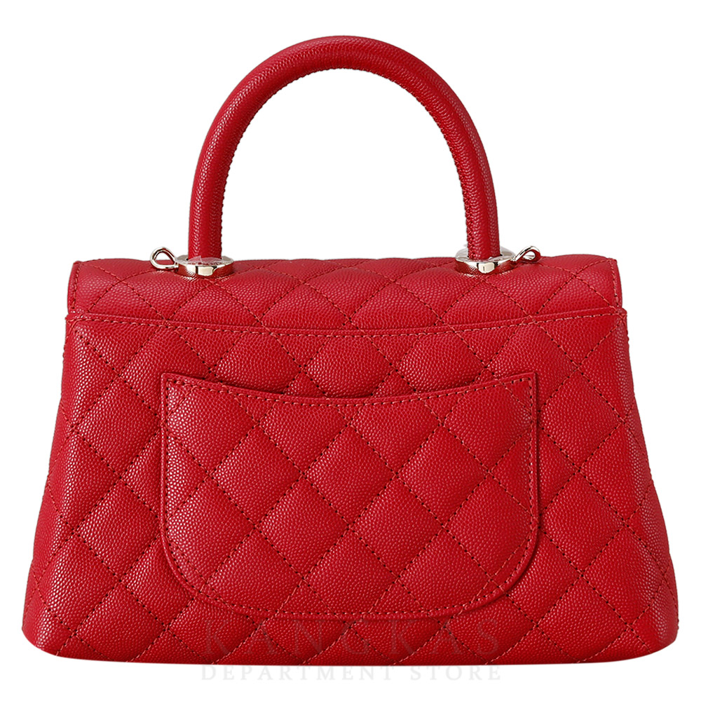 CHANEL(USED)샤넬 A92990 캐비어 코코핸들