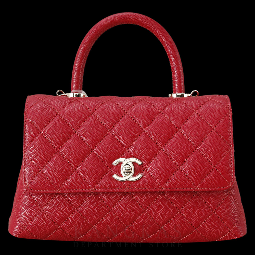 CHANEL(USED)샤넬 A92990 캐비어 코코핸들