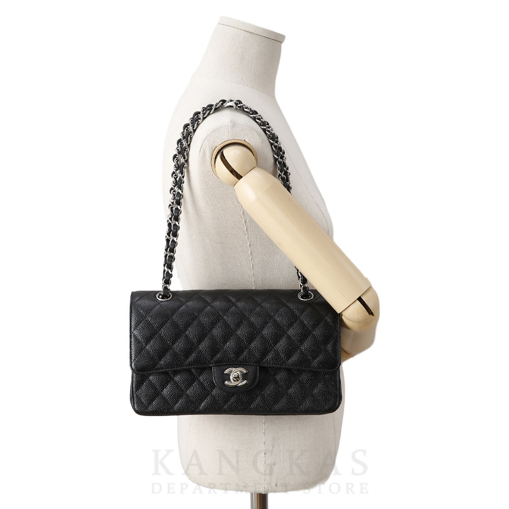 CHANEL(USED)샤넬 캐비어 클래식 미듐 플랩백