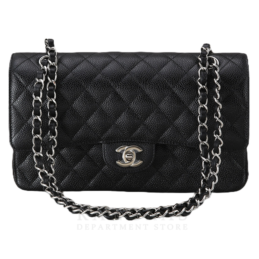CHANEL(USED)샤넬 캐비어 클래식 미듐 플랩백
