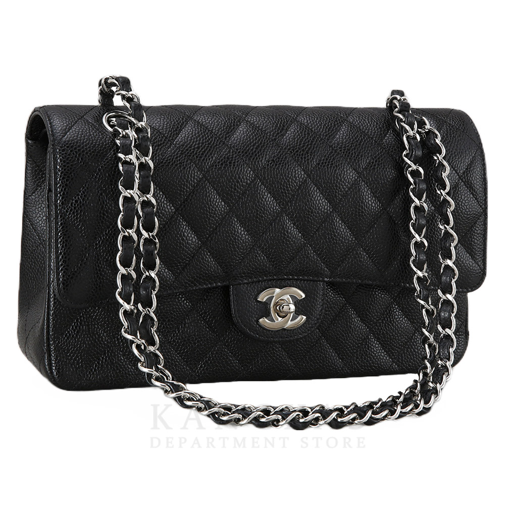CHANEL(USED)샤넬 캐비어 클래식 미듐 플랩백