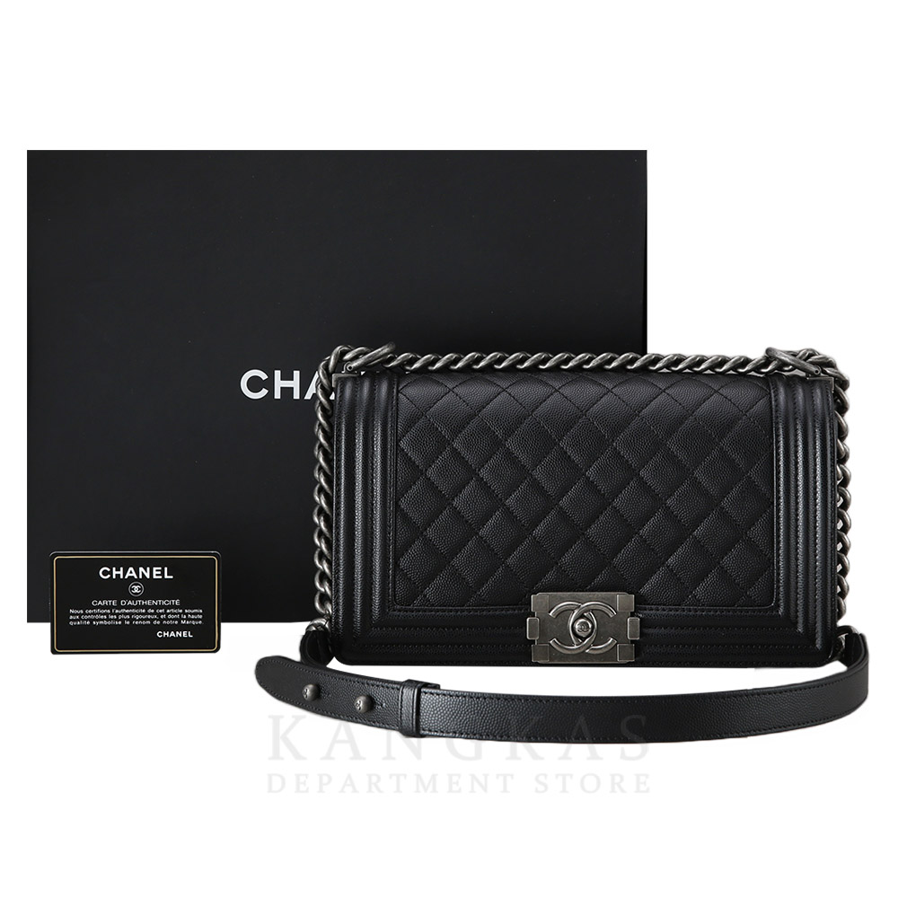 CHANEL(USED)샤넬 보이샤넬 미듐 플랩백