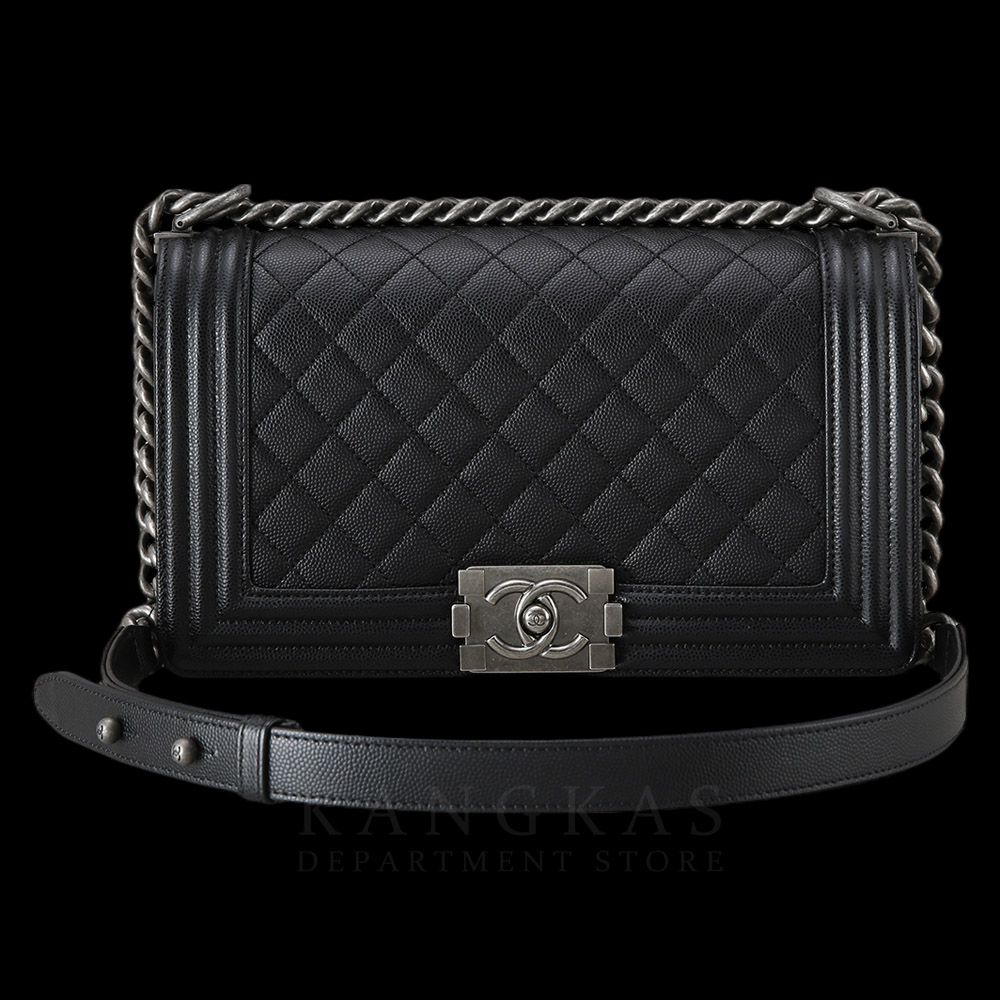 CHANEL(USED)샤넬 보이샤넬 미듐 플랩백