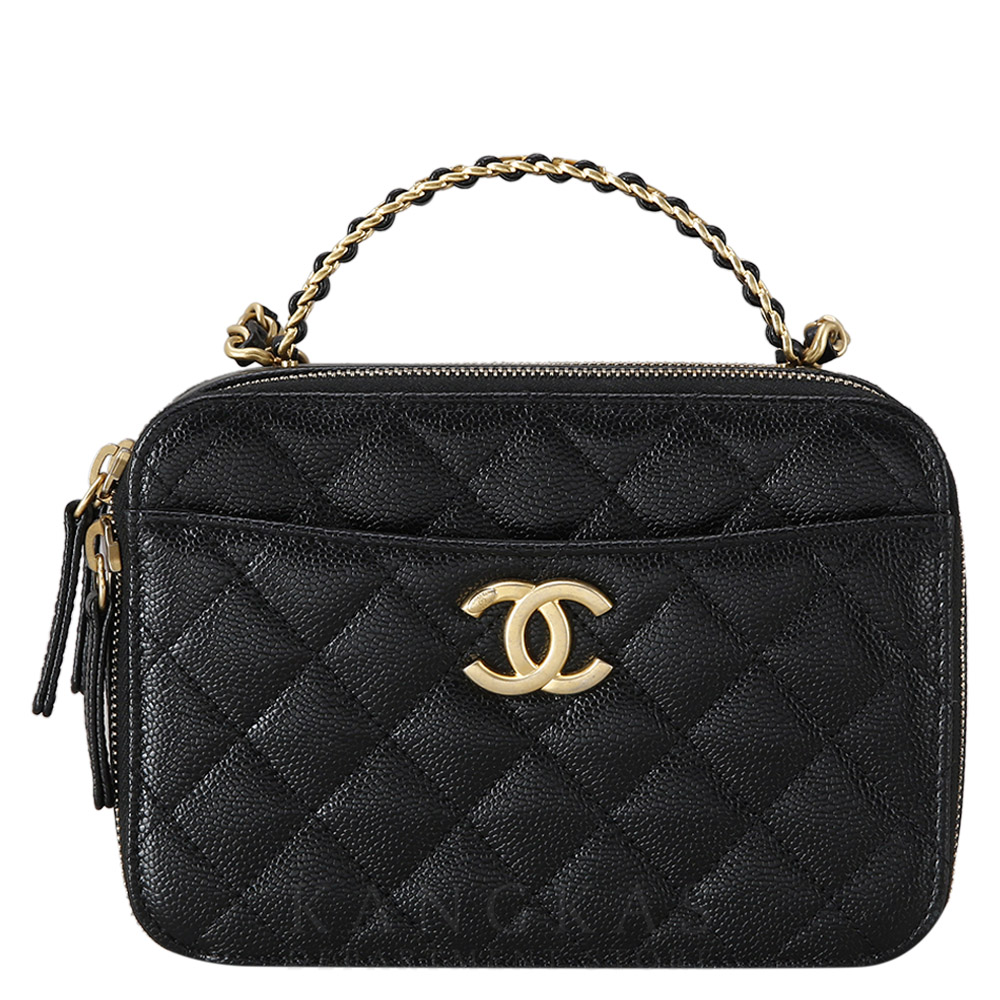 CHANEL(USED)샤넬 AS3222 베니티 탑핸들  코스매틱백