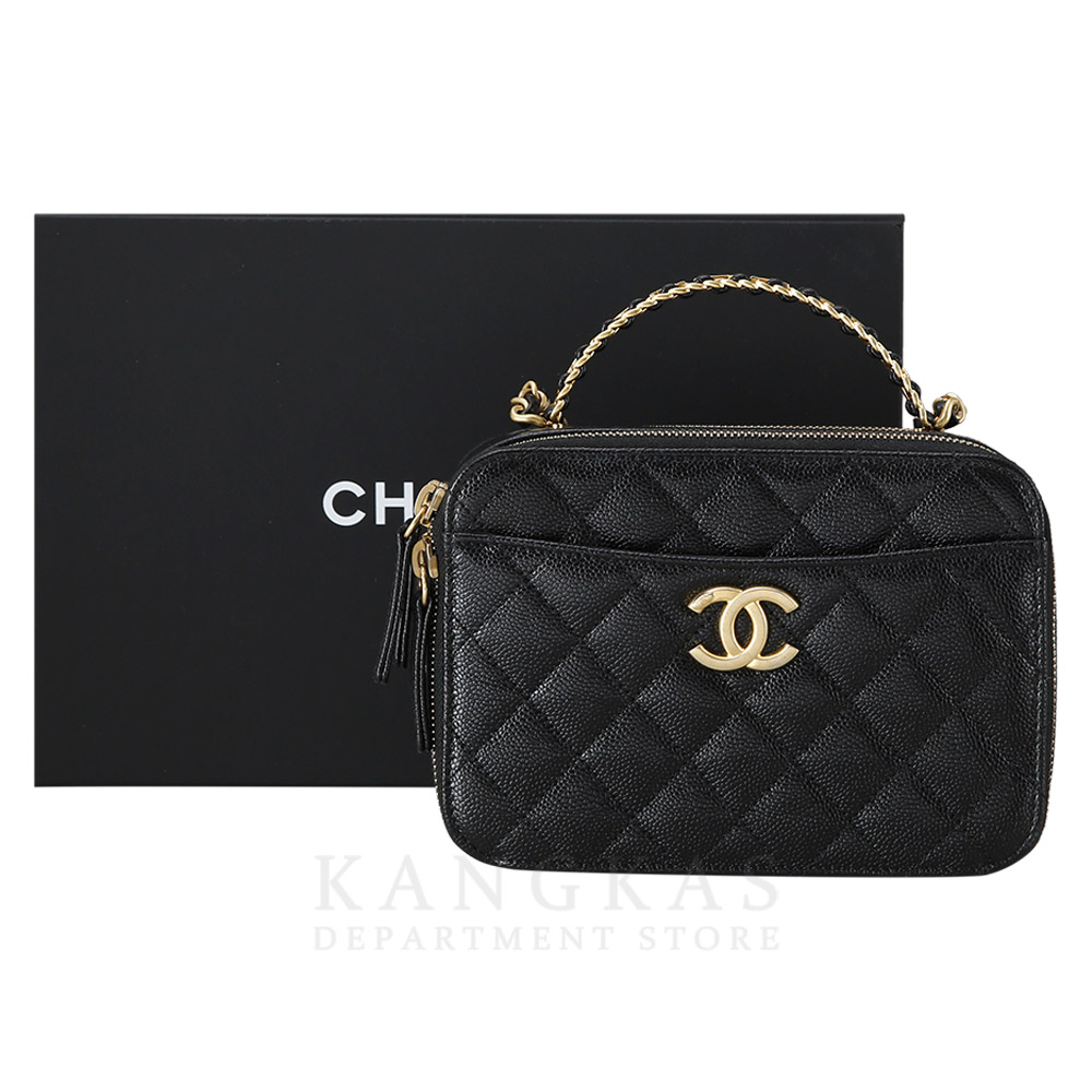 CHANEL(USED)샤넬 AS3222 베니티 탑핸들  코스매틱백