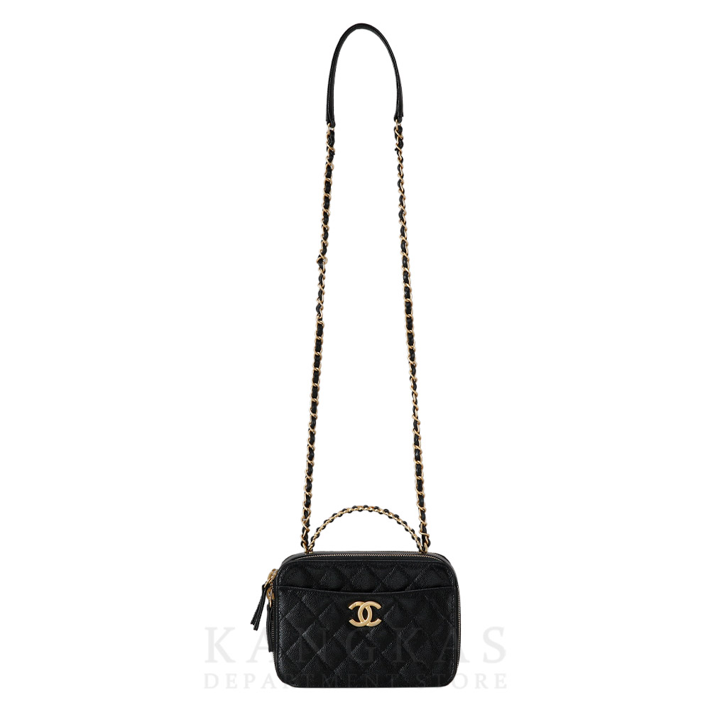 CHANEL(USED)샤넬 AS3222 베니티 탑핸들  코스매틱백