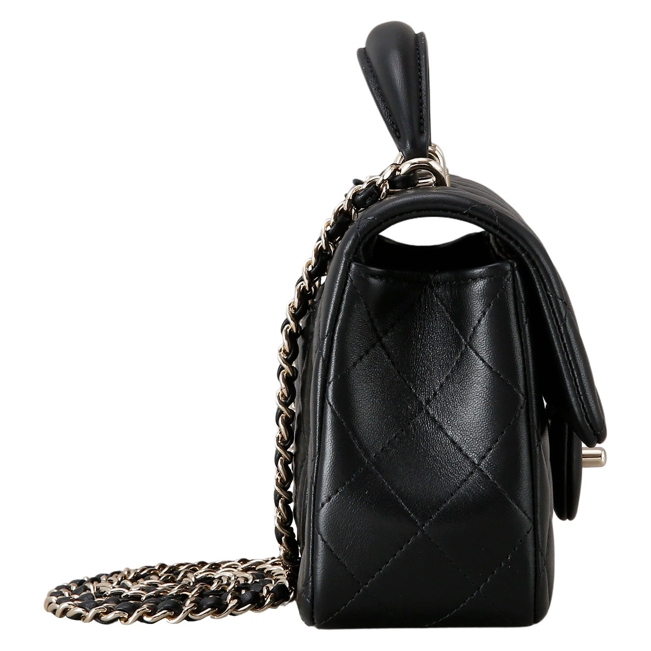 CHANEL(USED)샤넬 클래식 뉴미니 탑핸들