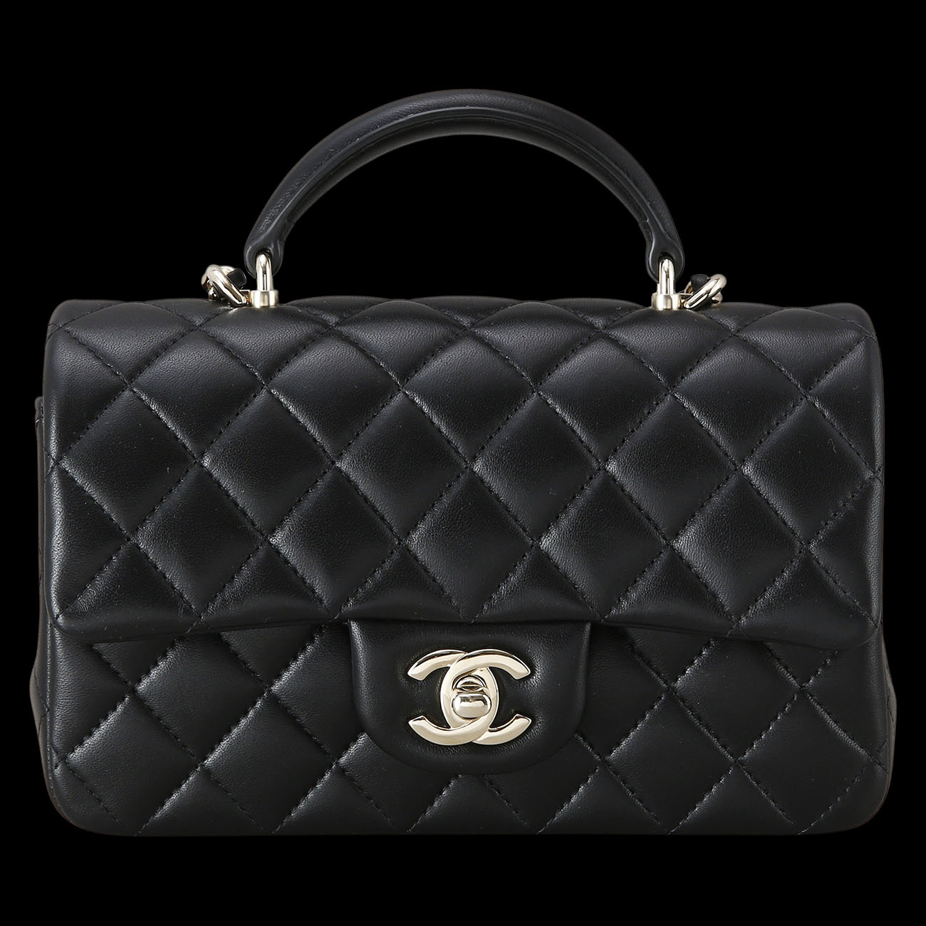 CHANEL(USED)샤넬 클래식 뉴미니 탑핸들