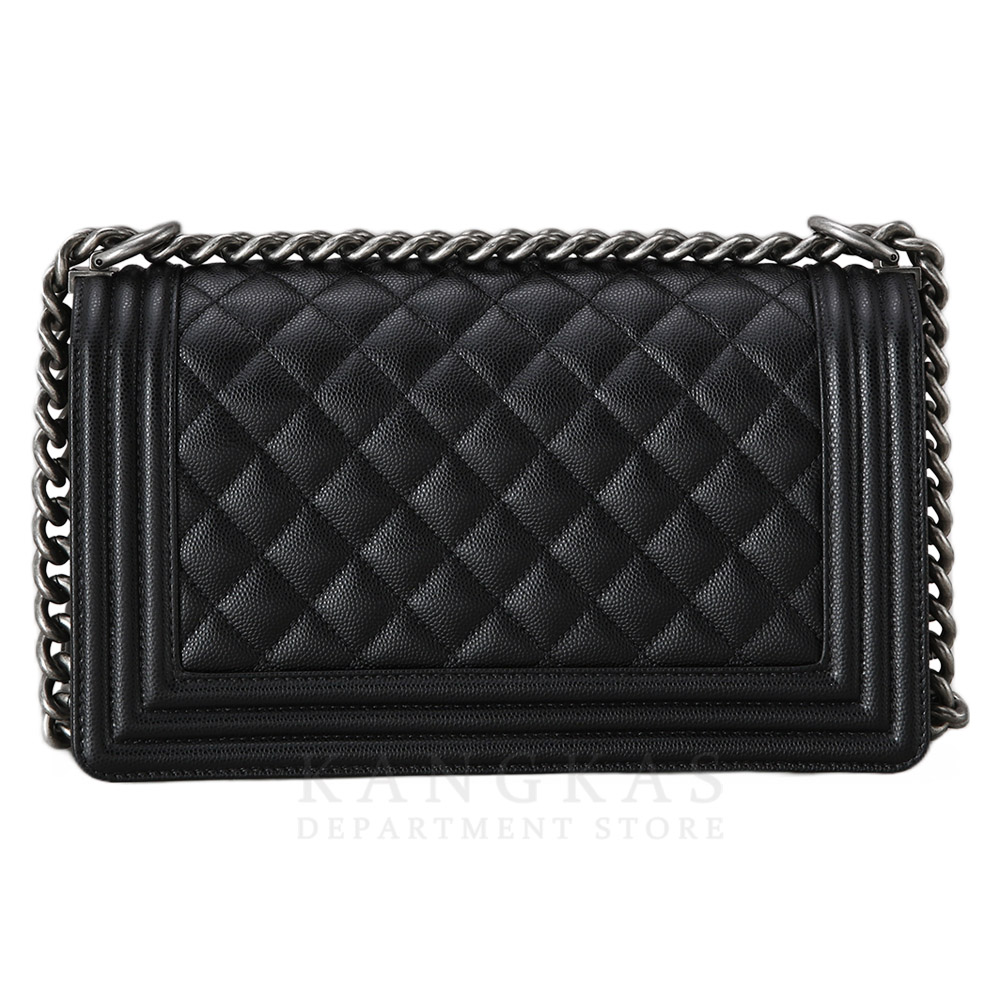 CHANEL(USED)샤넬 캐비어 보이샤넬 미듐