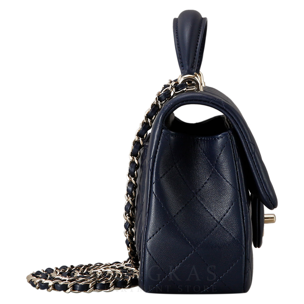 CHANEL(USED)샤넬 클래식 뉴미니 탑핸들
