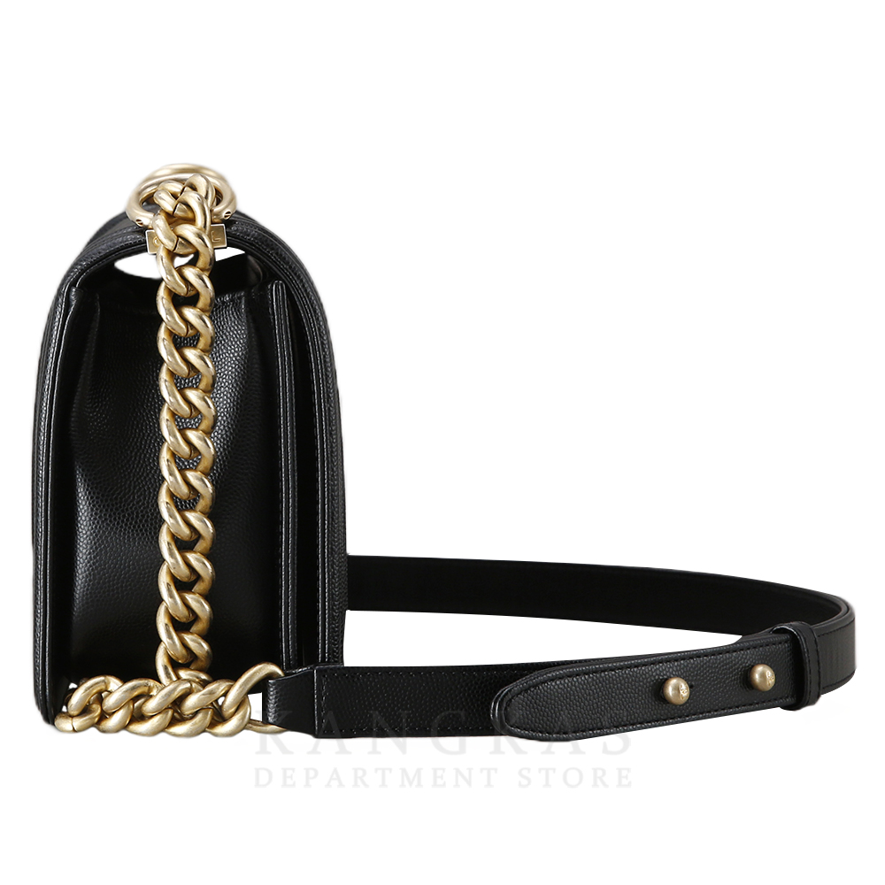 CHANEL(USED)샤넬 캐비어 보이샤넬 미듐