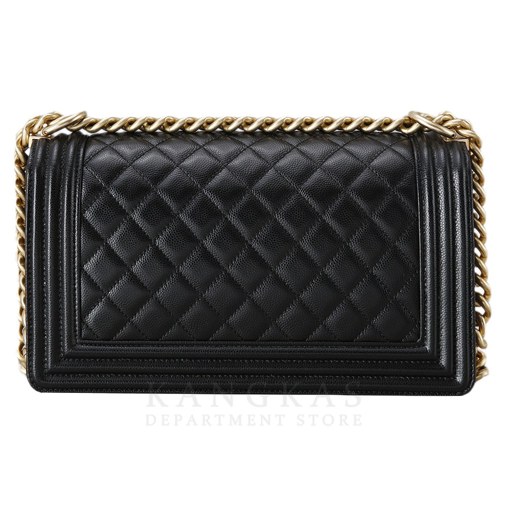 CHANEL(USED)샤넬 캐비어 보이샤넬 미듐