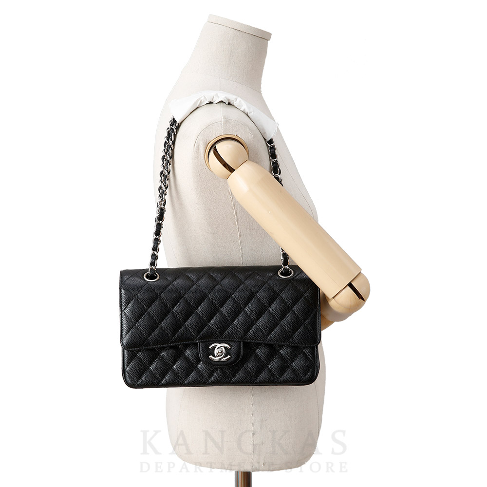 CHANEL(USED)샤넬 클래식 캐비어 미듐