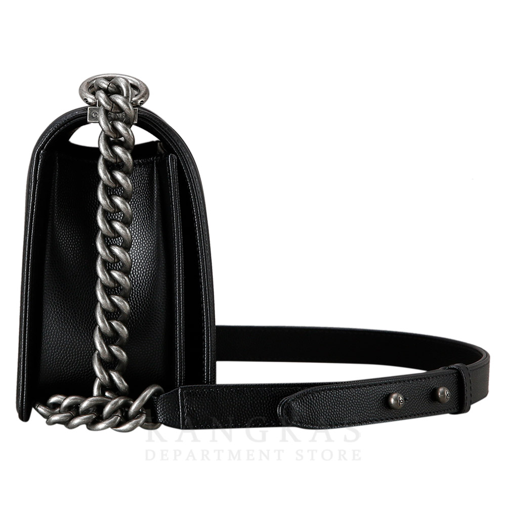 CHANEL(USED)샤넬 캐비어 보이샤넬 미듐