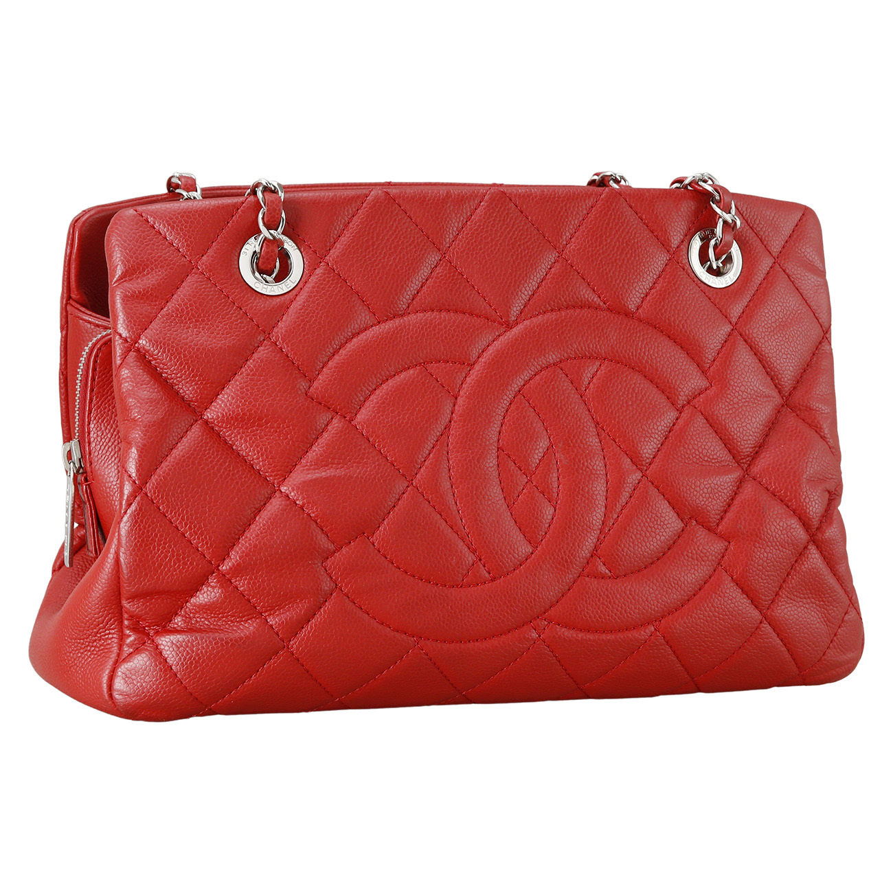 CHANEL(USED)샤넬 캐비어 그랜드 샤핑 캉카스백화점