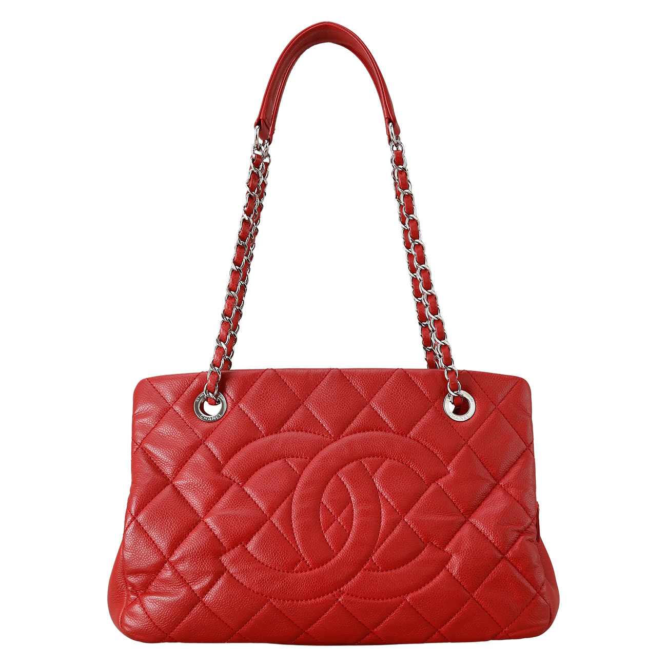 CHANEL(USED)샤넬 캐비어 그랜드 샤핑 캉카스백화점