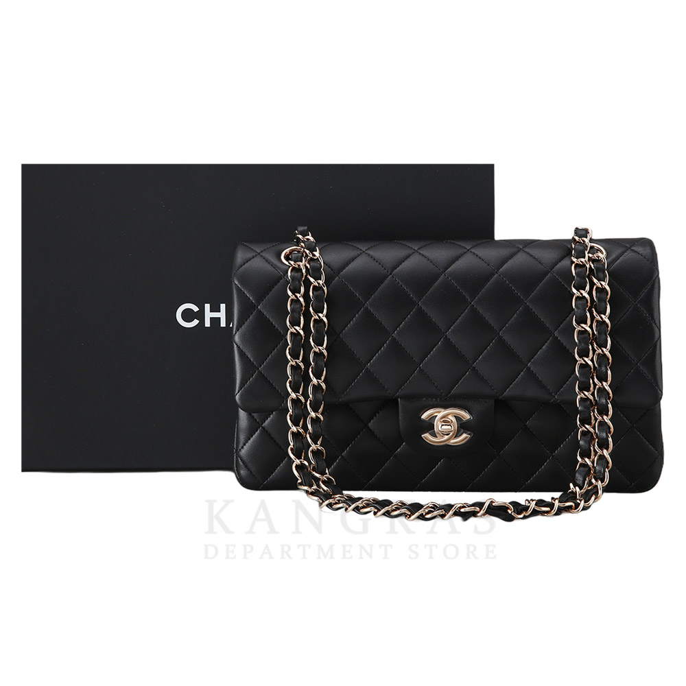 CHANEL(USED)샤넬 클래식 램스킨 미듐 플랩백