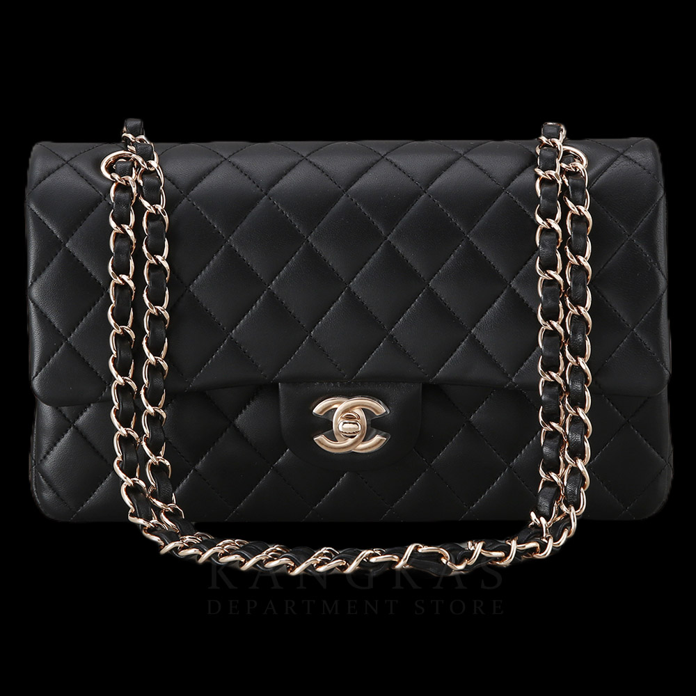 CHANEL(USED)샤넬 클래식 램스킨 미듐 플랩백