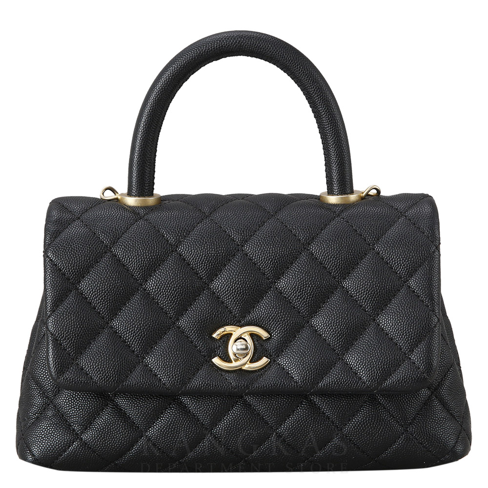 CHANEL(USED)샤넬 캐비어 코코핸들 스몰