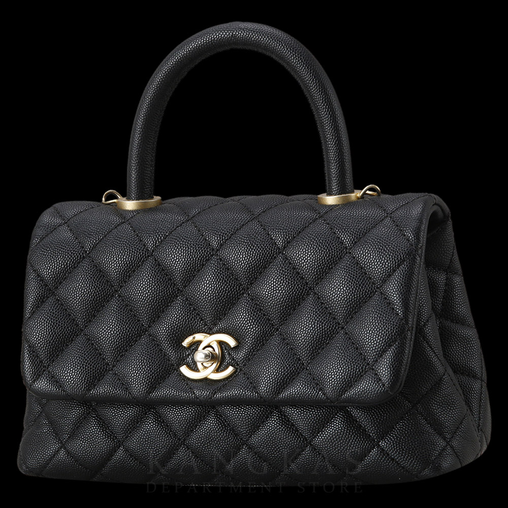 CHANEL(USED)샤넬 캐비어 코코핸들 스몰