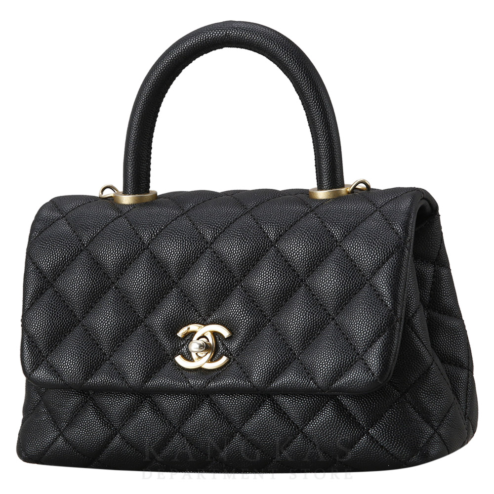 CHANEL(USED)샤넬 캐비어 코코핸들 스몰