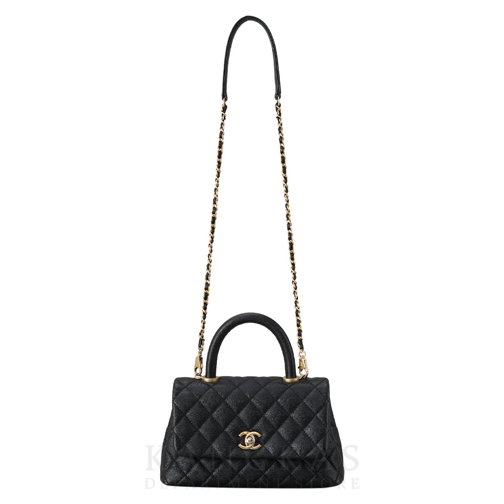 CHANEL(USED)샤넬 캐비어 코코핸들 스몰