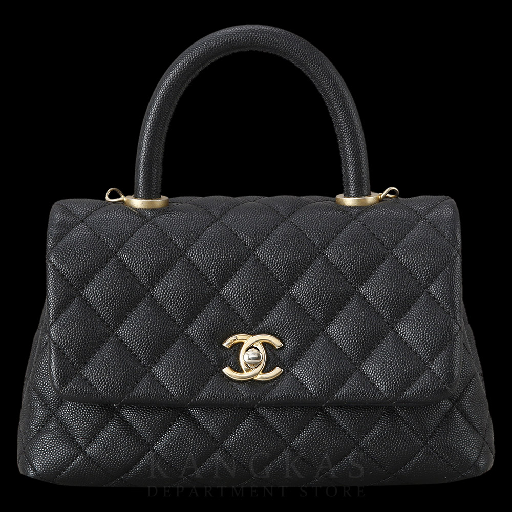 CHANEL(USED)샤넬 캐비어 코코핸들 스몰