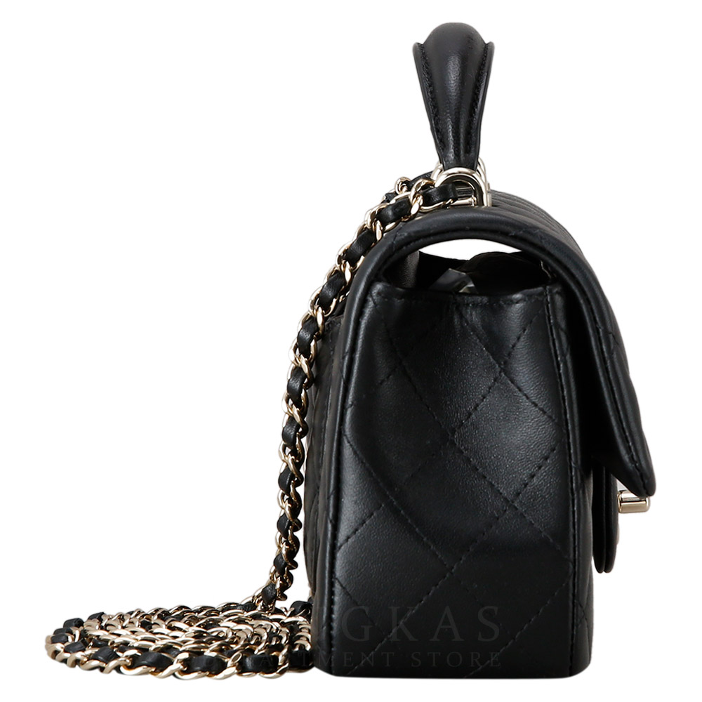 CHANEL(USED)샤넬 클래식 뉴미니 탑핸들