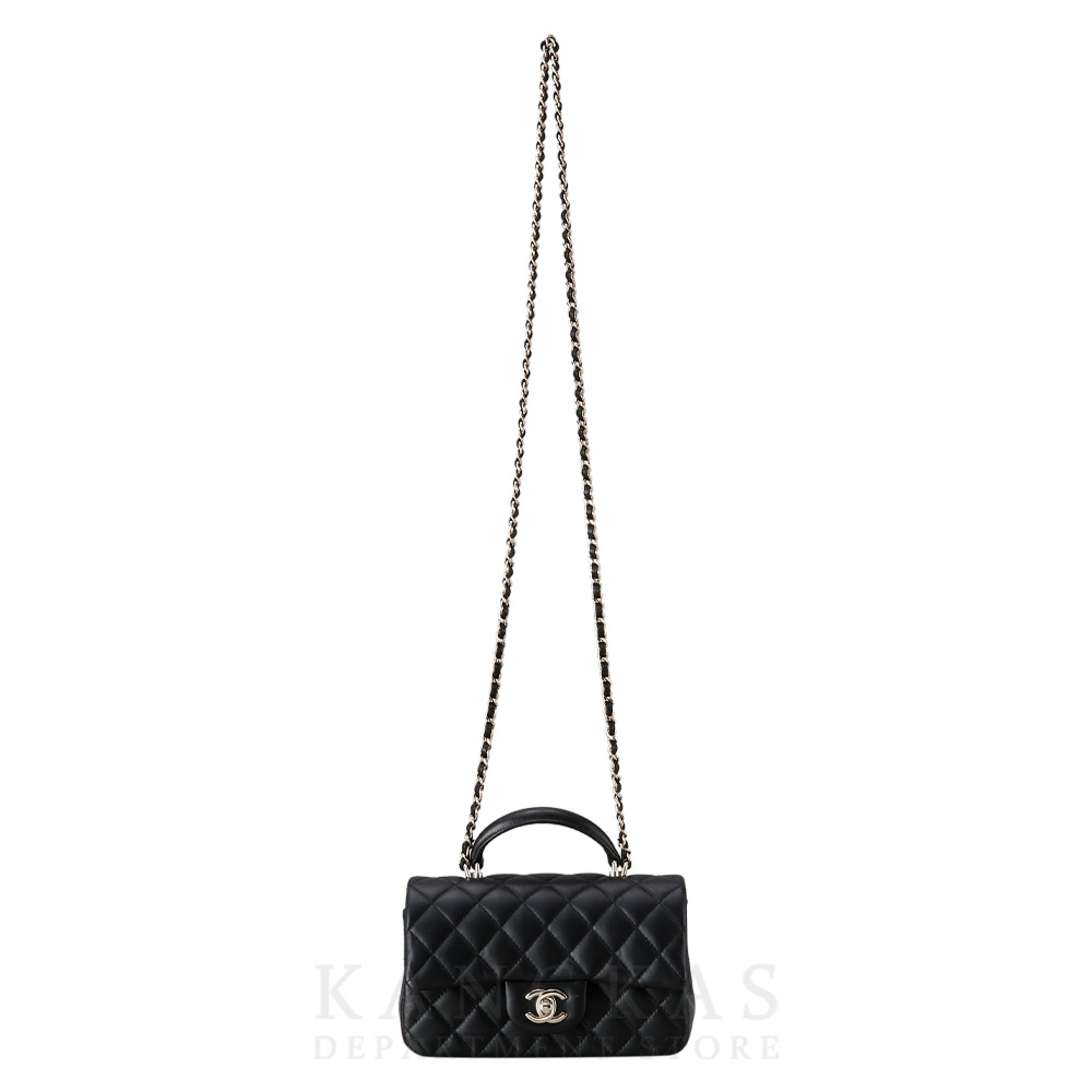 CHANEL(USED)샤넬 클래식 뉴미니 탑핸들