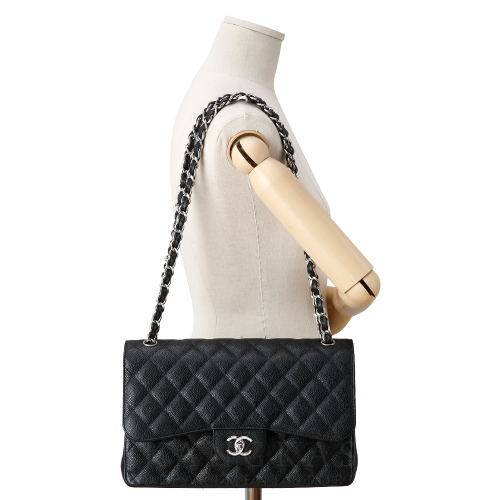 CHANEL(USED)샤넬 캐비어 클래식 라지 플랩백
