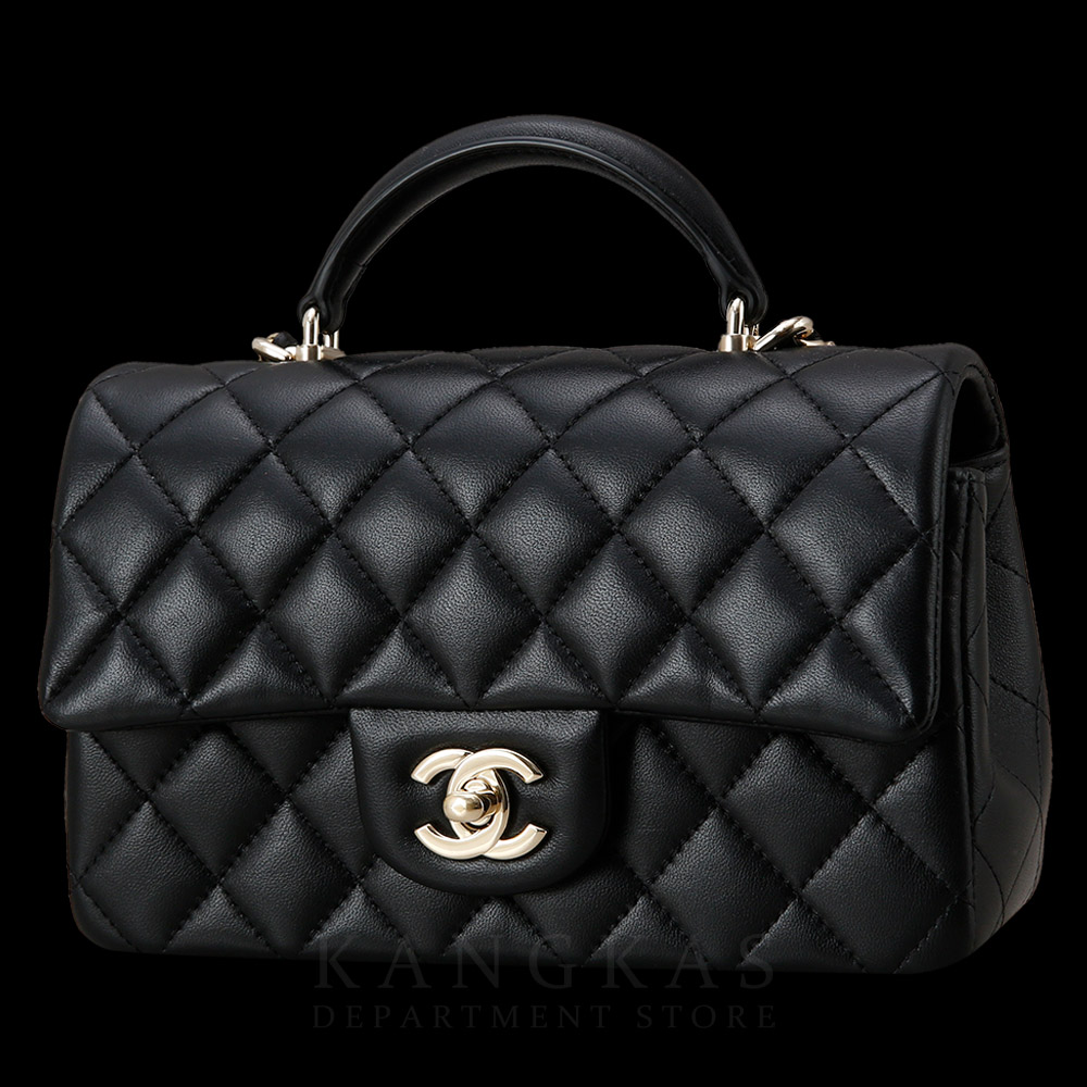 CHANEL(USED)샤넬 클래식 뉴미니 탑핸들