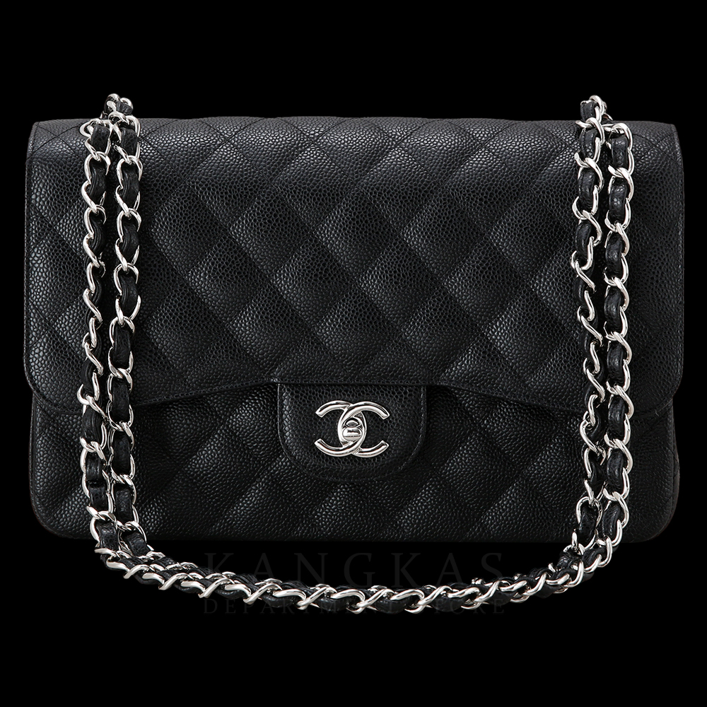 CHANEL(USED)샤넬 캐비어 클래식 점보 플랩백