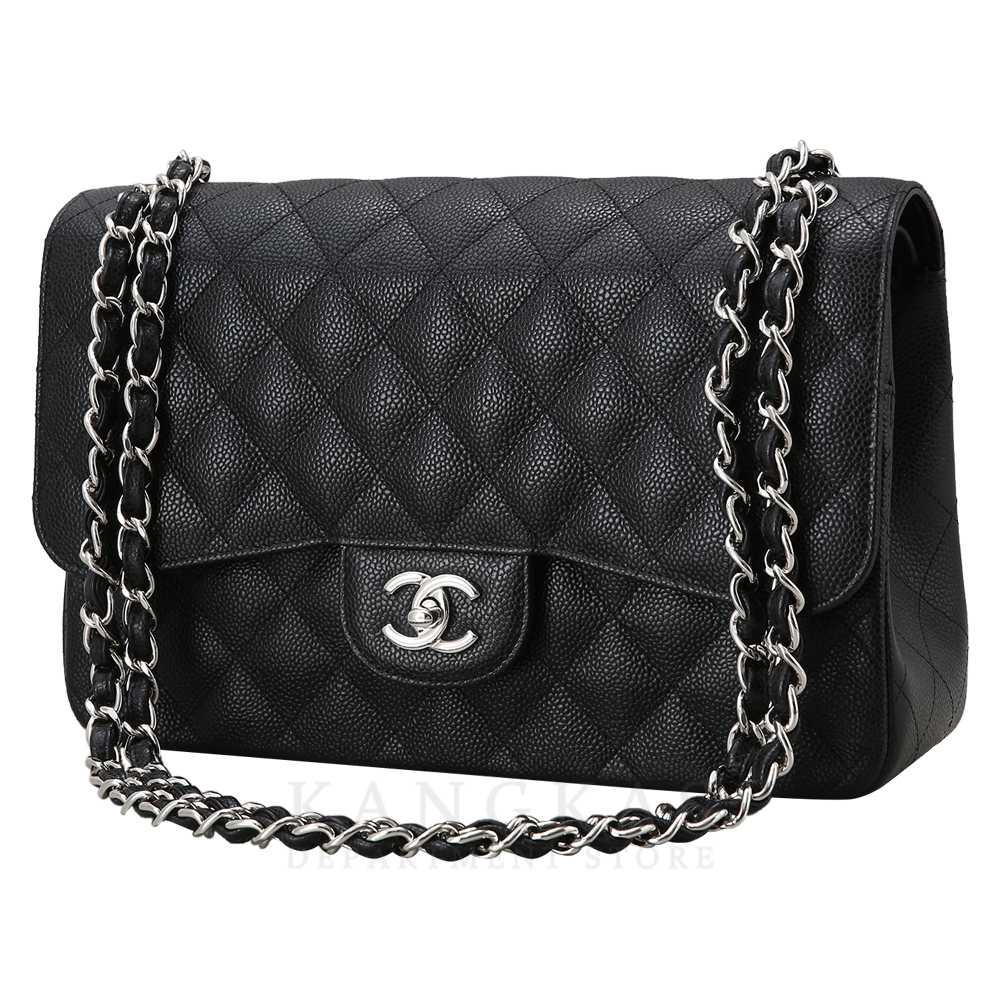 CHANEL(USED)샤넬 캐비어 클래식 점보 플랩백