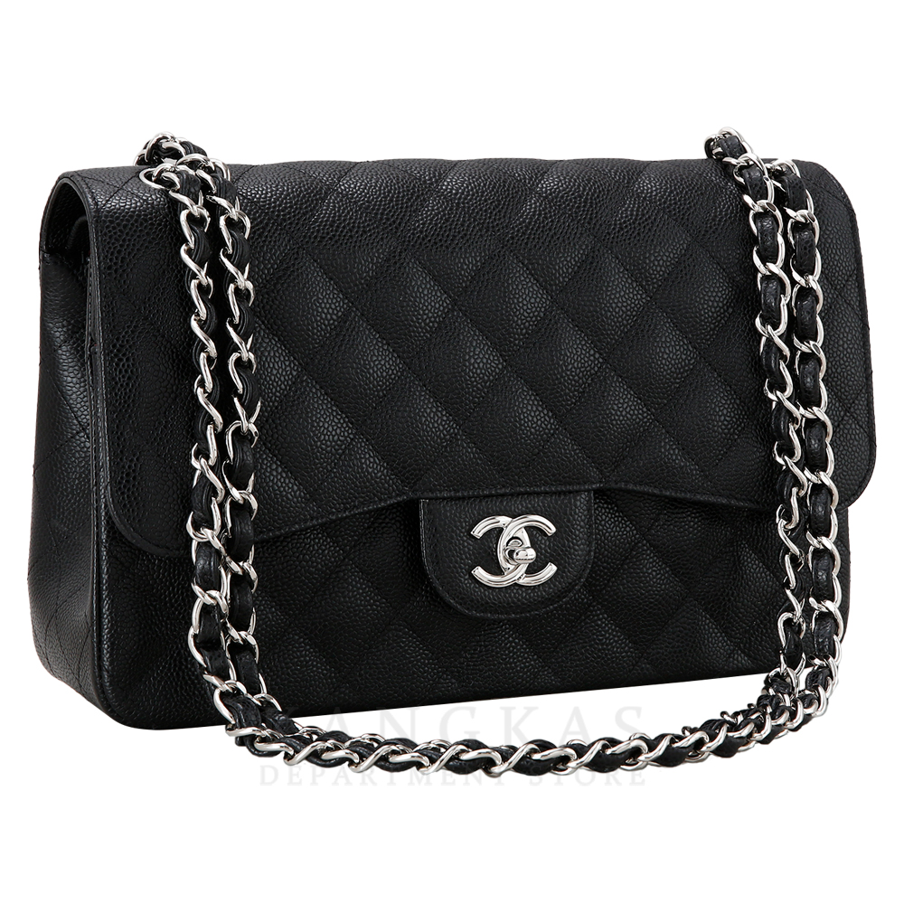 CHANEL(USED)샤넬 캐비어 클래식 점보 플랩백