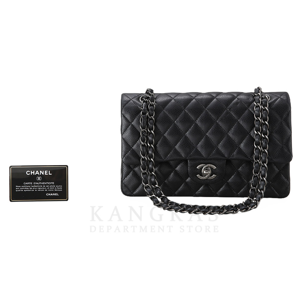CHANEL(USED)샤넬 캐비어 클래식 미듐 플랩백