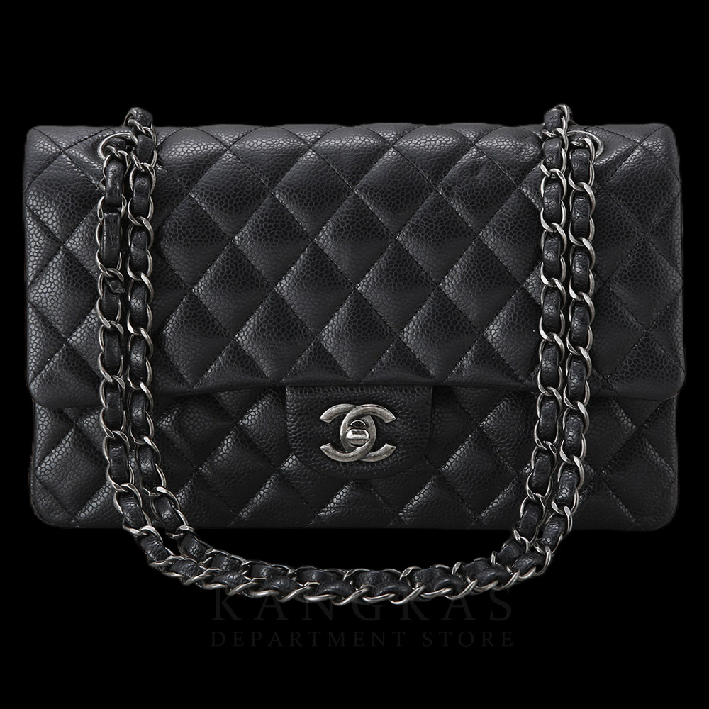 CHANEL(USED)샤넬 캐비어 클래식 미듐 플랩백