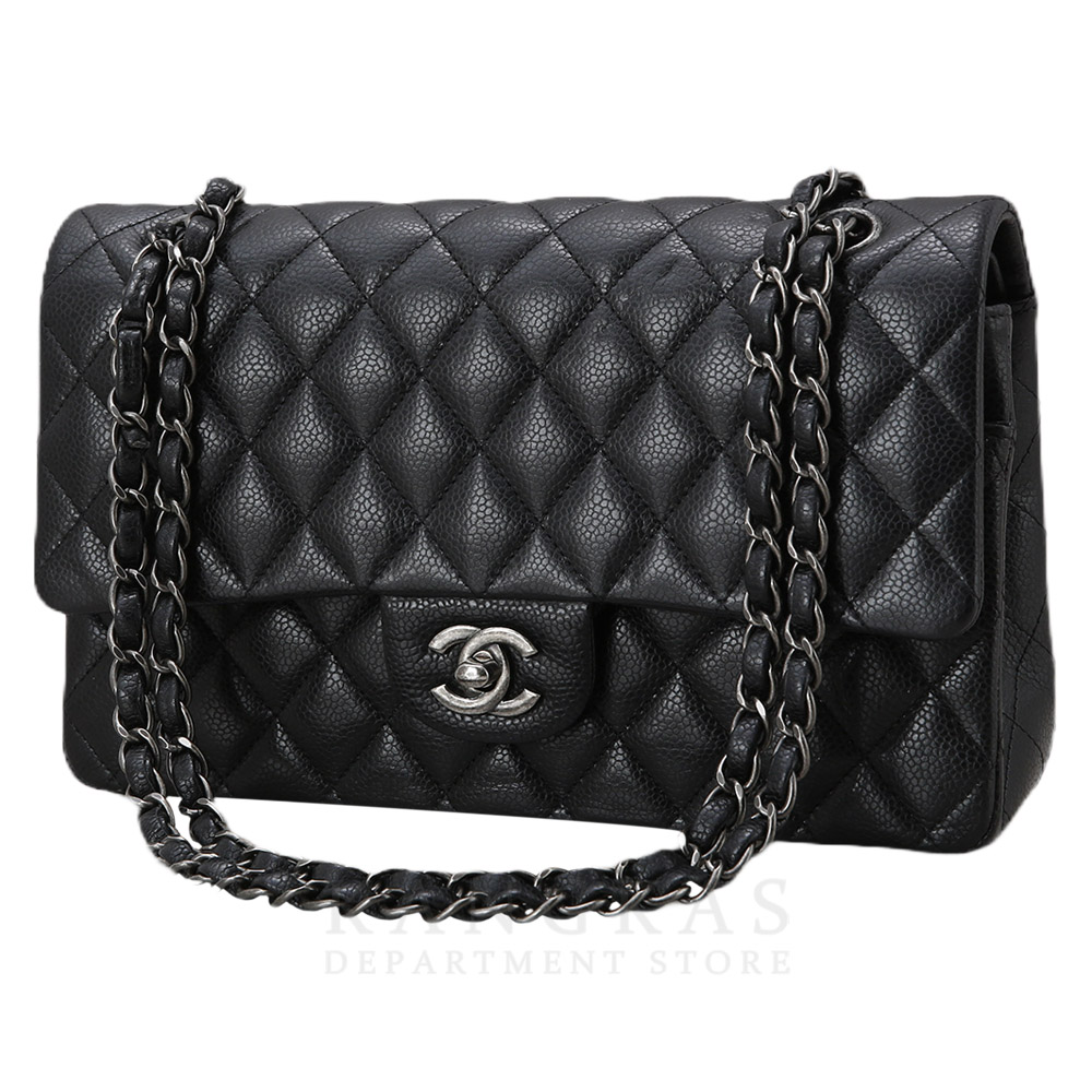 CHANEL(USED)샤넬 캐비어 클래식 미듐 플랩백